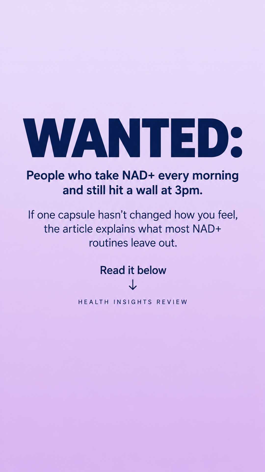 Health Insights Review Meta Ad #3